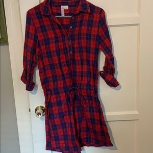 Flannel dress